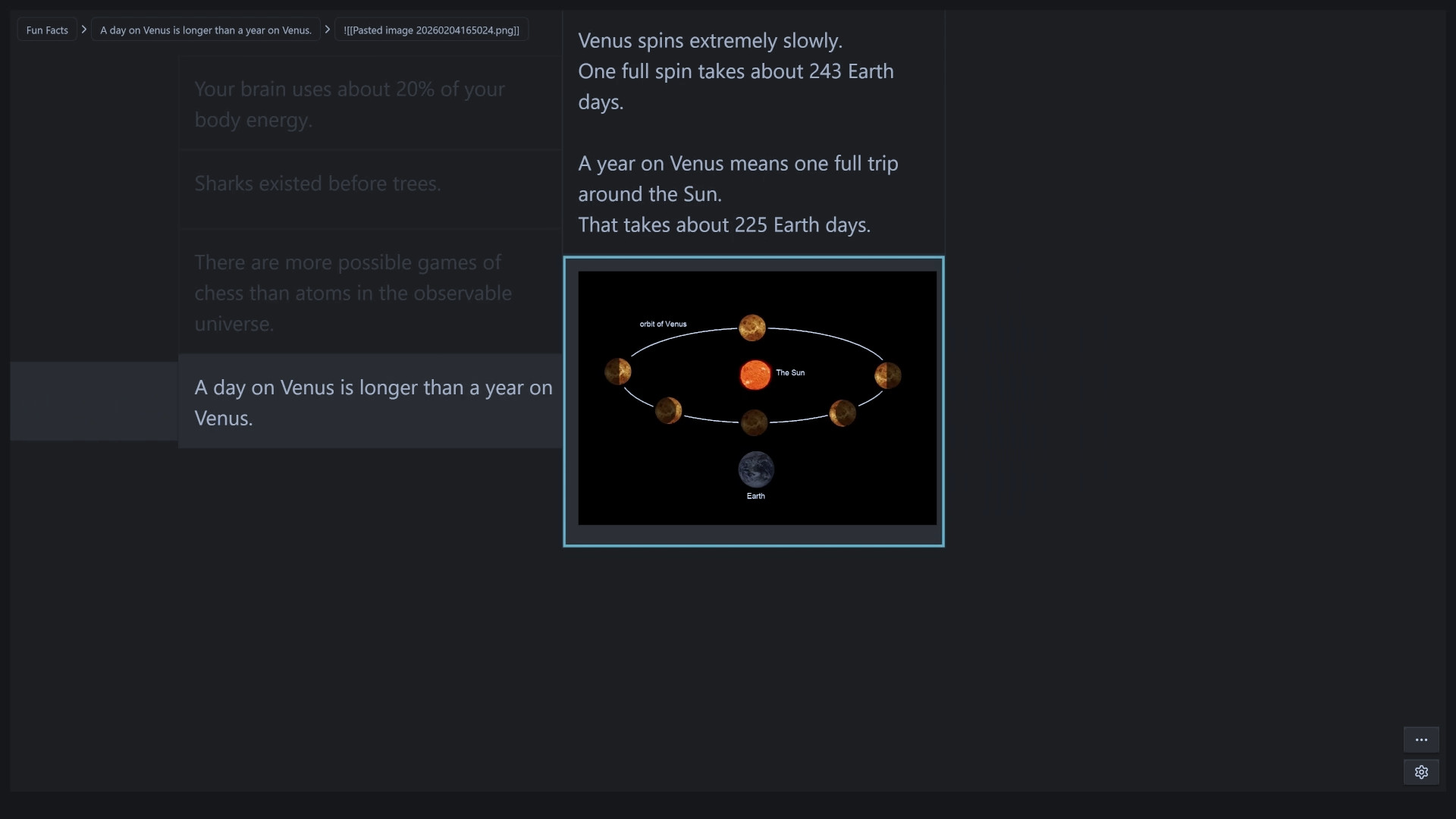 Safe to move ideas around